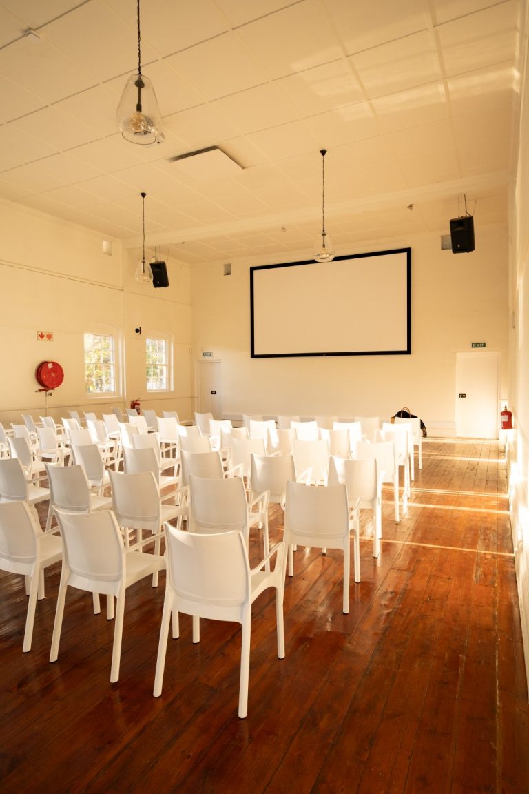 Bioscope White Armchairs